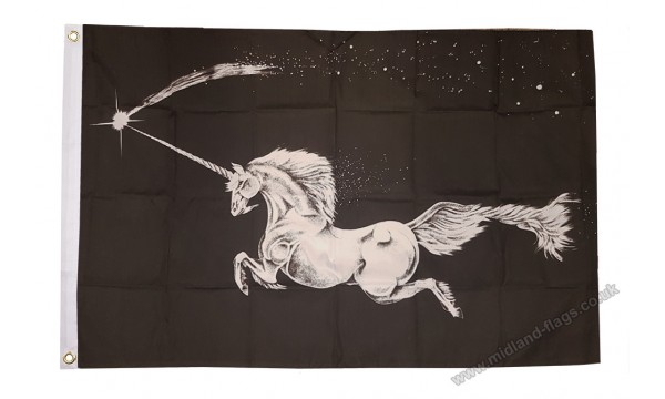 Unicorn (Black) Flag